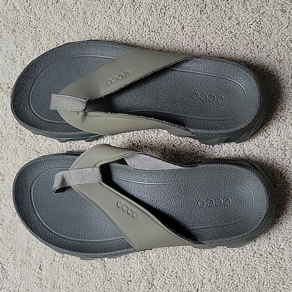 ECCO Mx‎ Flipsider Flip-Flop Green Womens Size 6.5